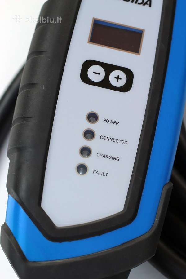 Elektromobilio ikrovimo kabelis trifazis 32a Ev - nuotraukos Nr. 3