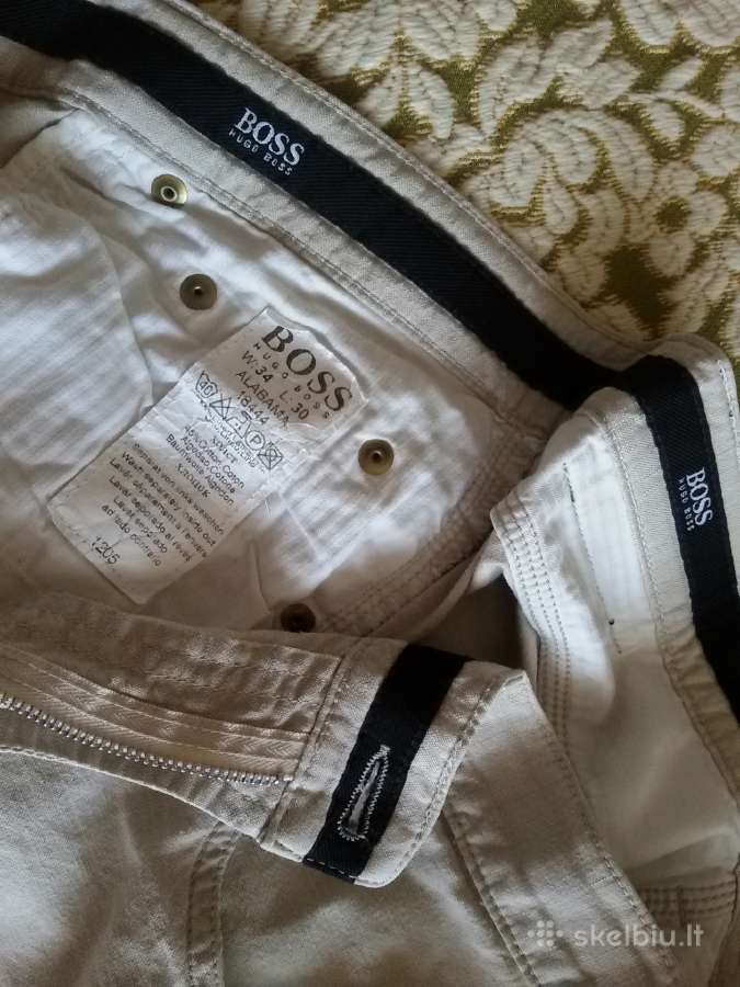 Kelnės Boss Hugo Boss Alabama Size: W: 34 L: 30 Li - nuotraukos Nr. 5