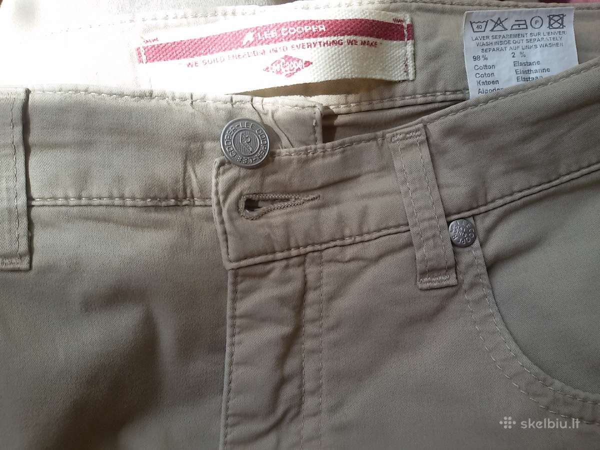 Kelnės Lee Cooper Since 1908 Size: W 34 L 34 Cott - nuotraukos Nr. 6