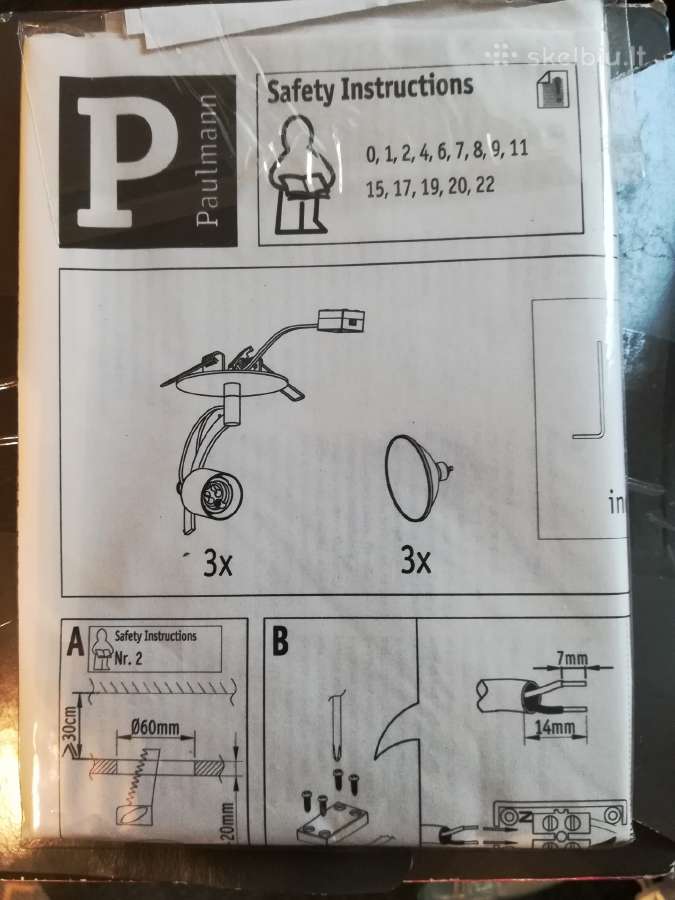 Paulmann apšvietimo sistema - nuotraukos Nr. 8