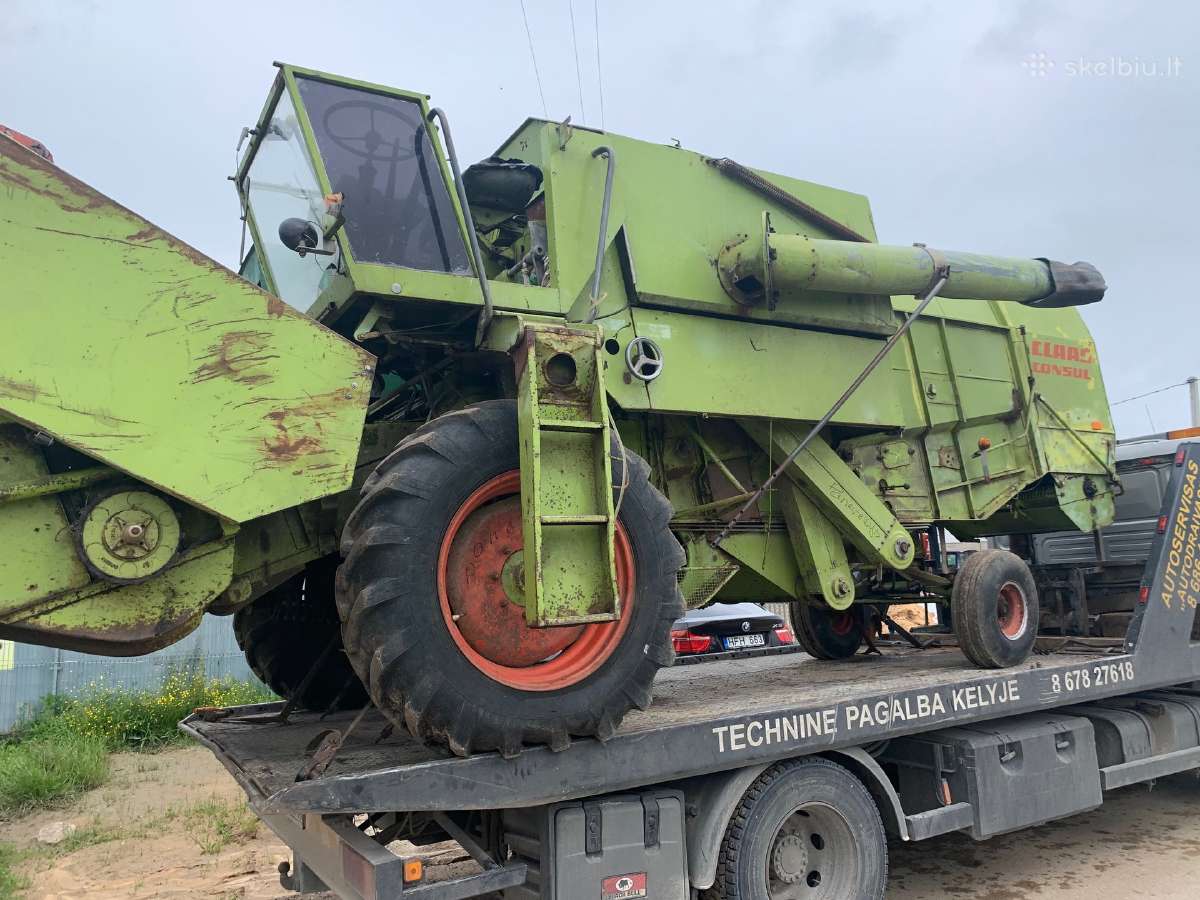 Javų kombainas Claas Consul Ardomas Dalimis