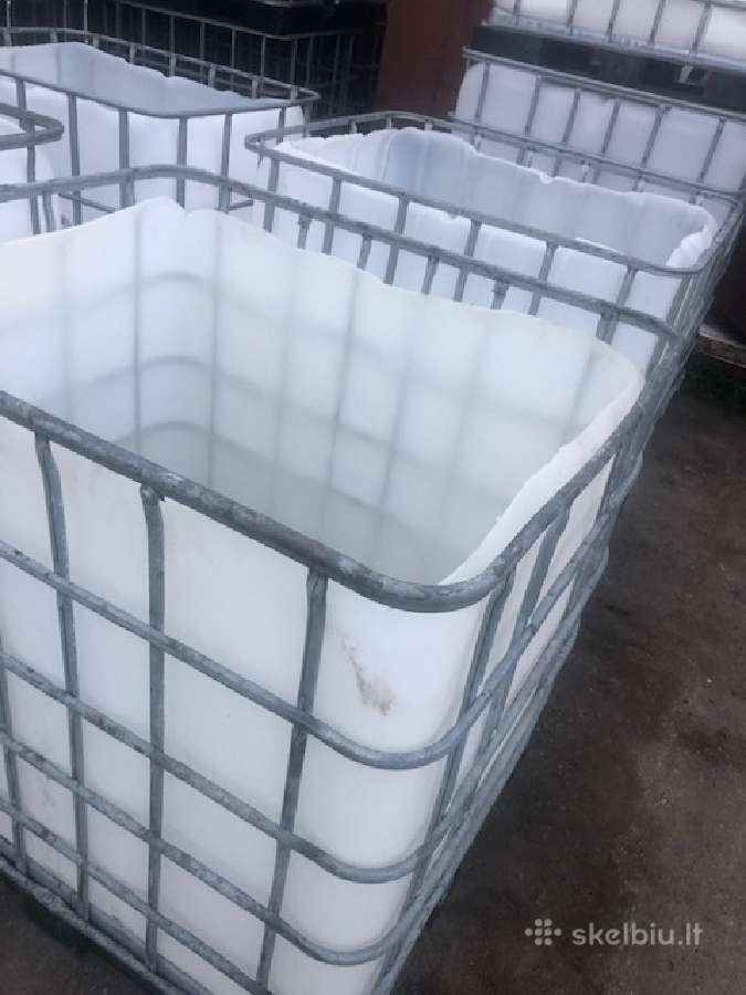 Ibc talpos , konteineriai 1000litr.