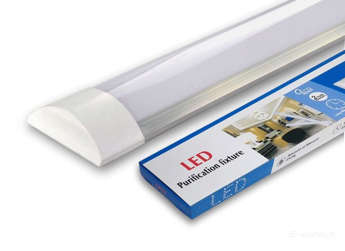 120w LED Juostinis Šviestuvas 6500k / 4500k 120cm - nuotraukos Nr. 2