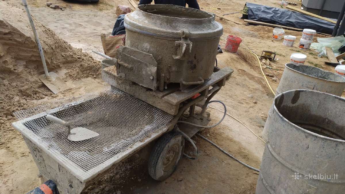 Pagalbinis darbininkas tinkuotojams (подсобники) - Skelbiu.lt