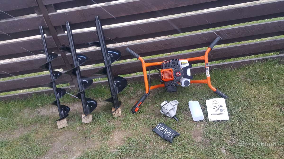 Benzininiai žemės grąžtai, Pigiausiai - nuotraukos Nr. 18