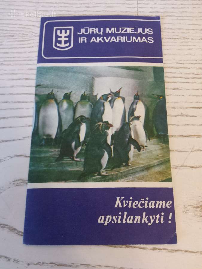Jūrų muziejaus bukletas 1980 m. - nuotraukos Nr. 3