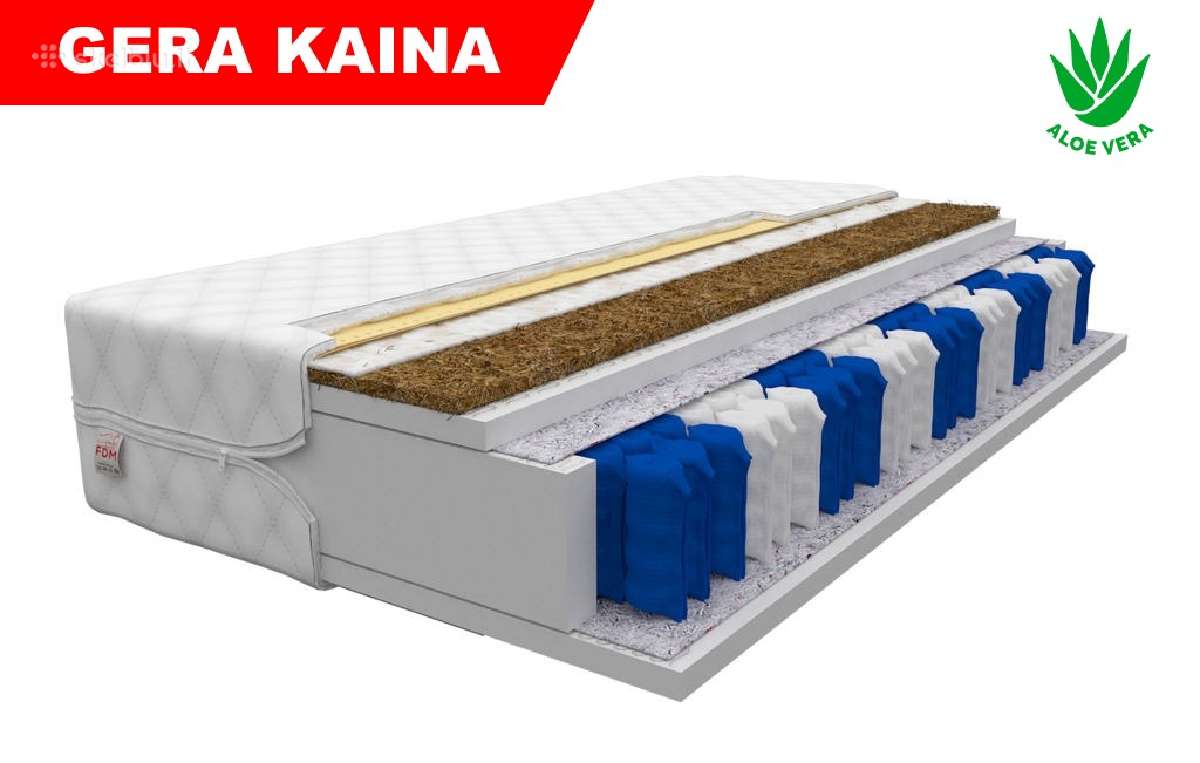 Čiužinys 180x200 tik nuo 185€ Akcija! - nuotraukos Nr. 3