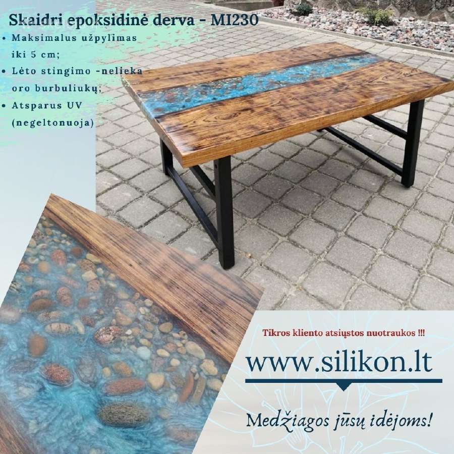 Epoksidinė derva- aukščiausia kokybė