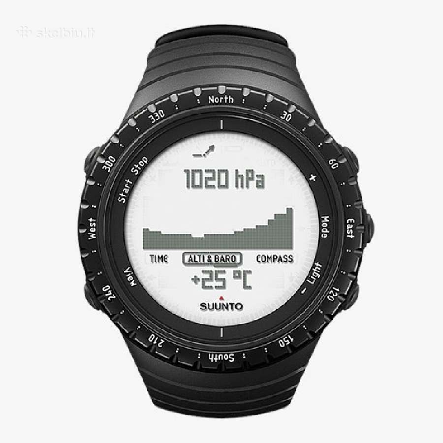 Naujas Suunto Core Regular black.