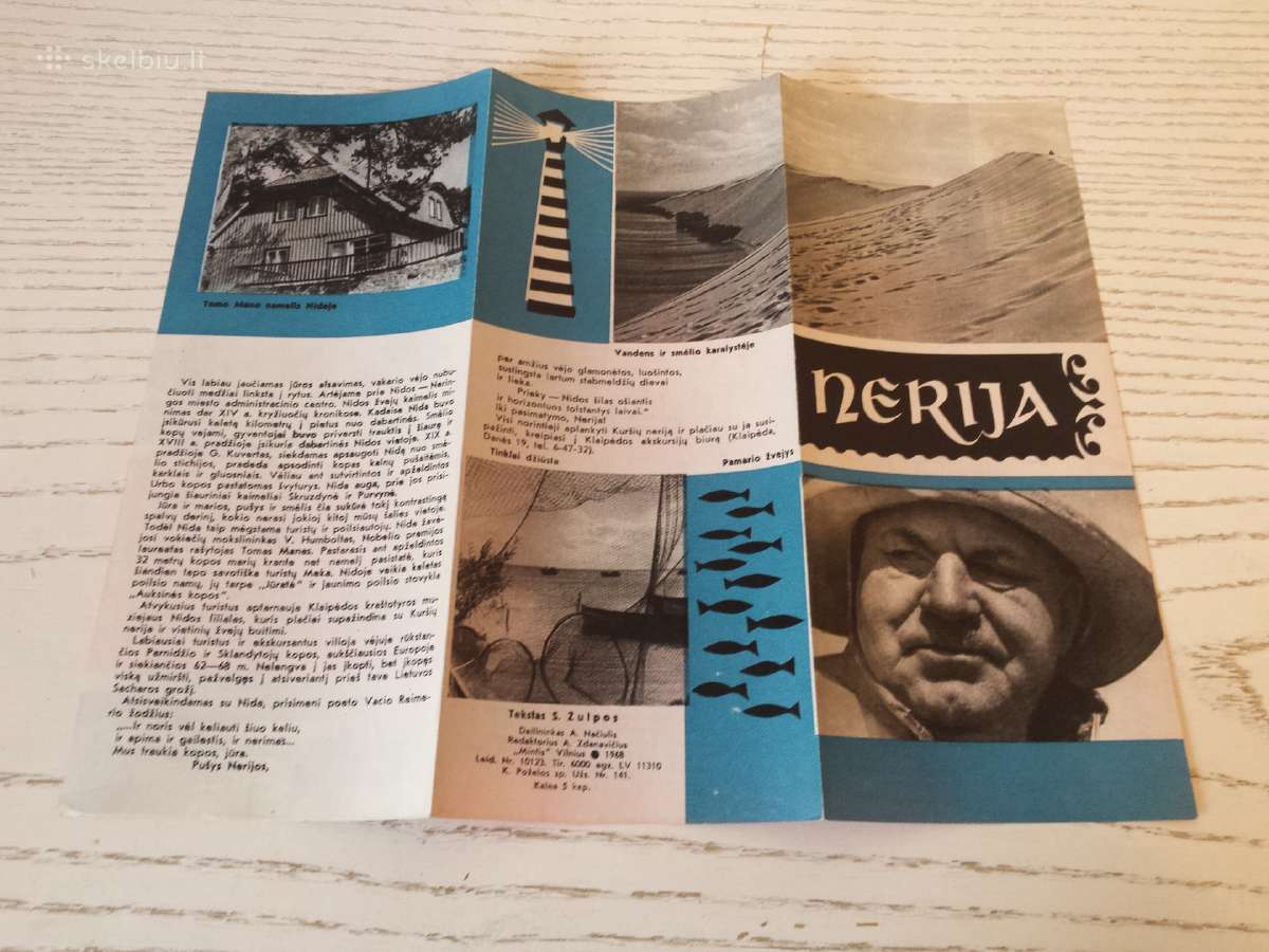 Kuršių Nerijos bukletas 1968 m.