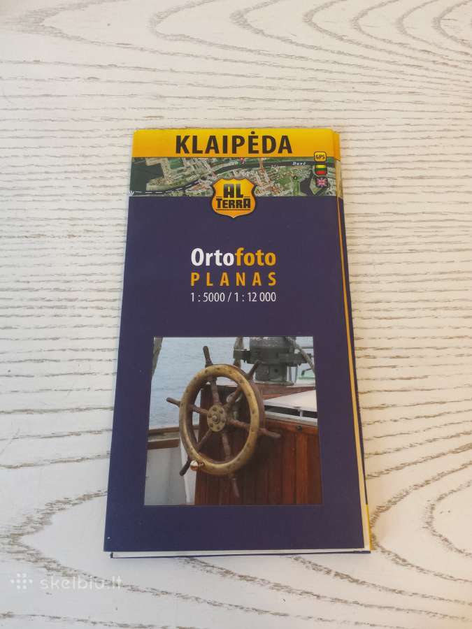 Klaipėdos planas/ žemėlapis 2008 m.