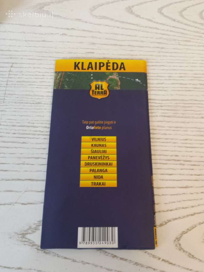 Klaipėdos planas/ žemėlapis 2008 m. - nuotraukos Nr. 2