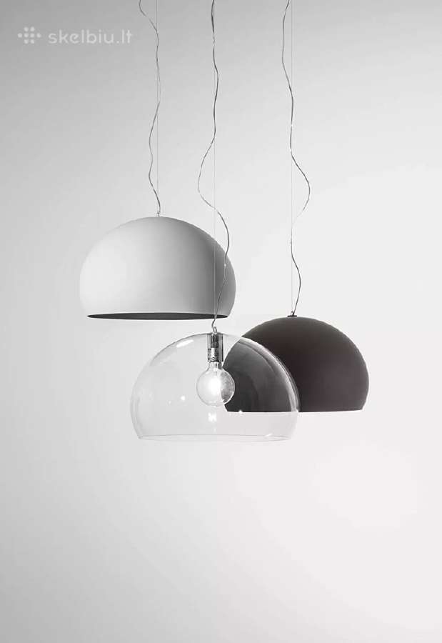 Kartell Fly baltas lubinis šviestuvas - nuotraukos Nr. 3
