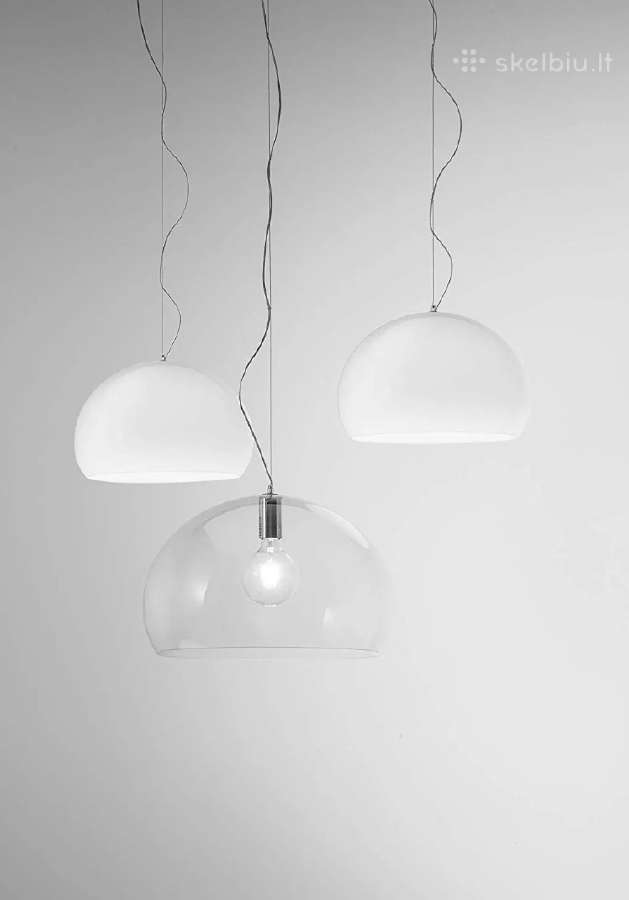 Kartell Fly baltas lubinis šviestuvas - nuotraukos Nr. 4