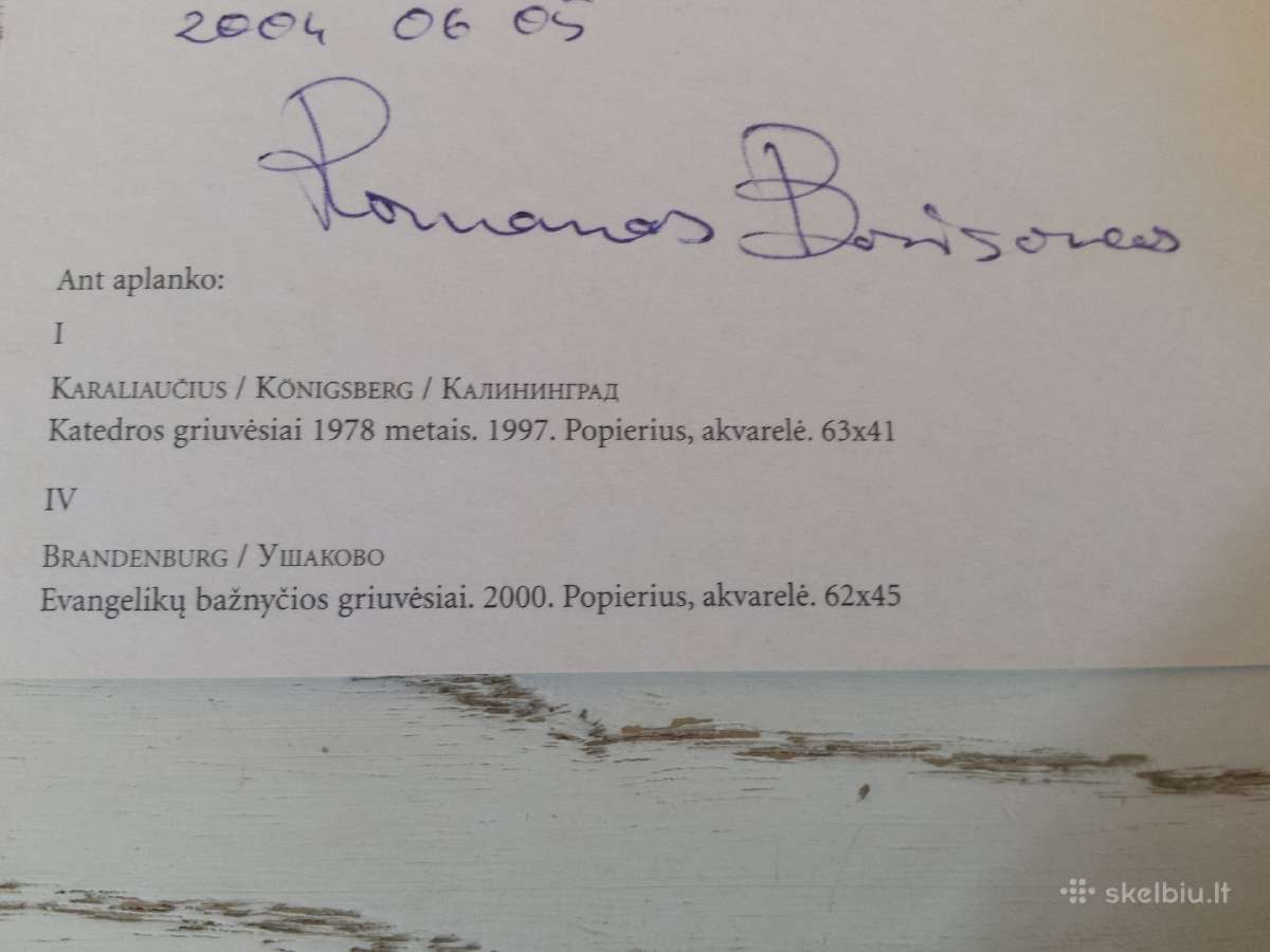 Rytprūsiai atvirutėse 2002 m. - nuotraukos Nr. 4