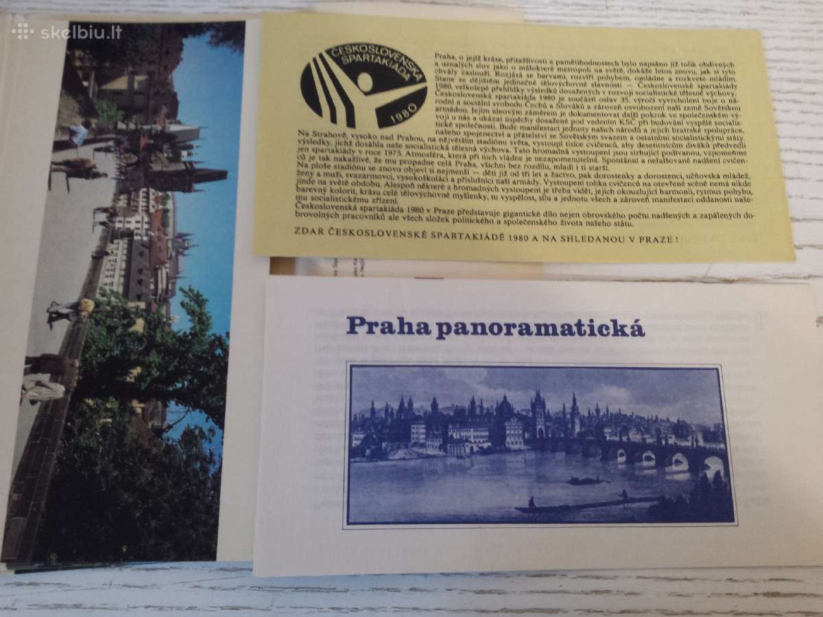Praha atvirutėse 1980 m. - nuotraukos Nr. 6