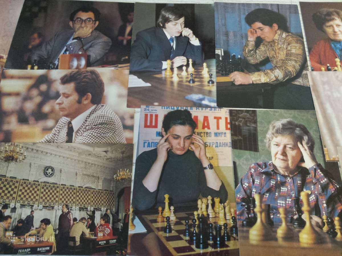Šachmatai atvirutėse 1982 m.