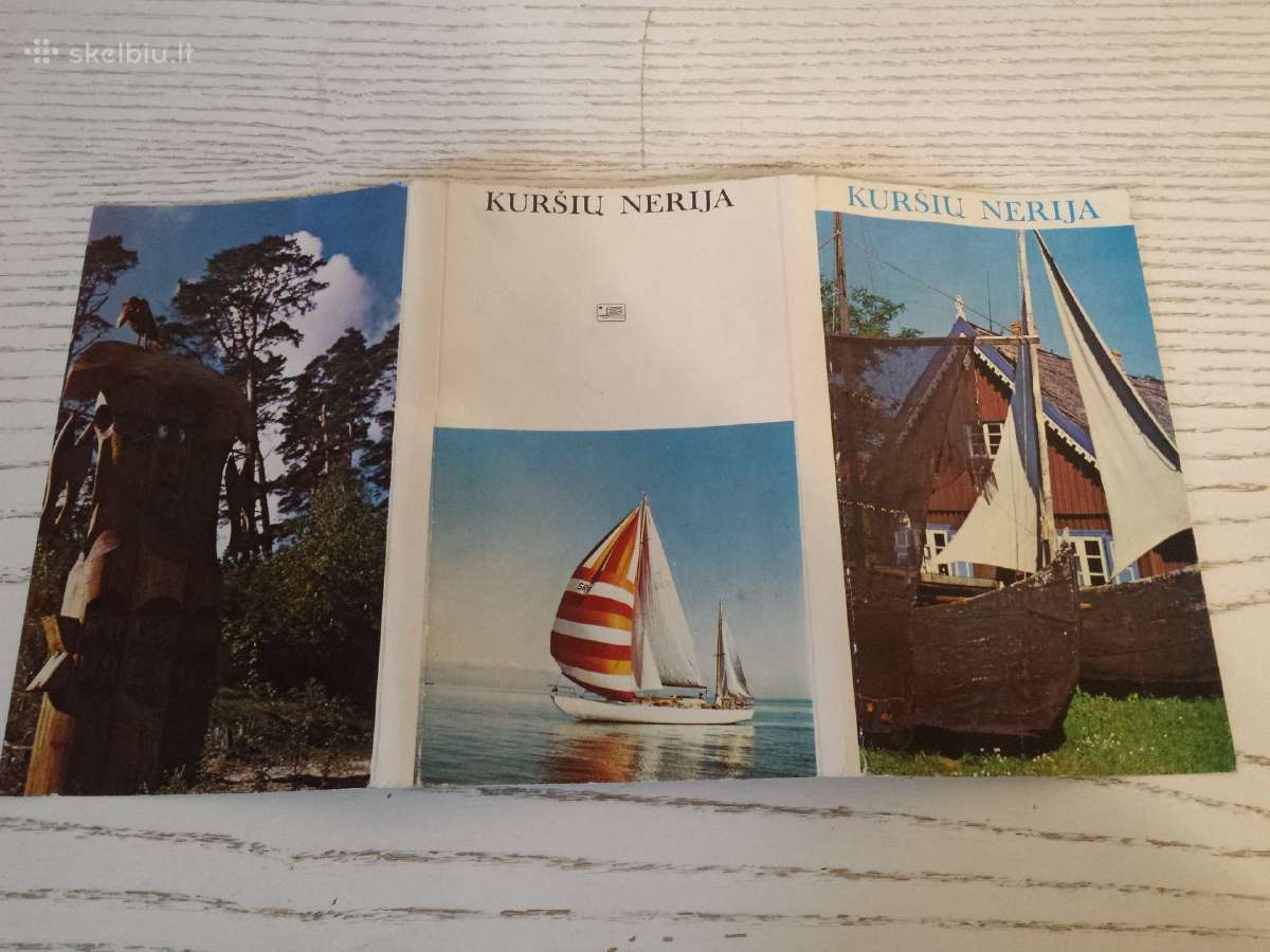 Kuršių Nerija atvirutėse 1982 m. - nuotraukos Nr. 4