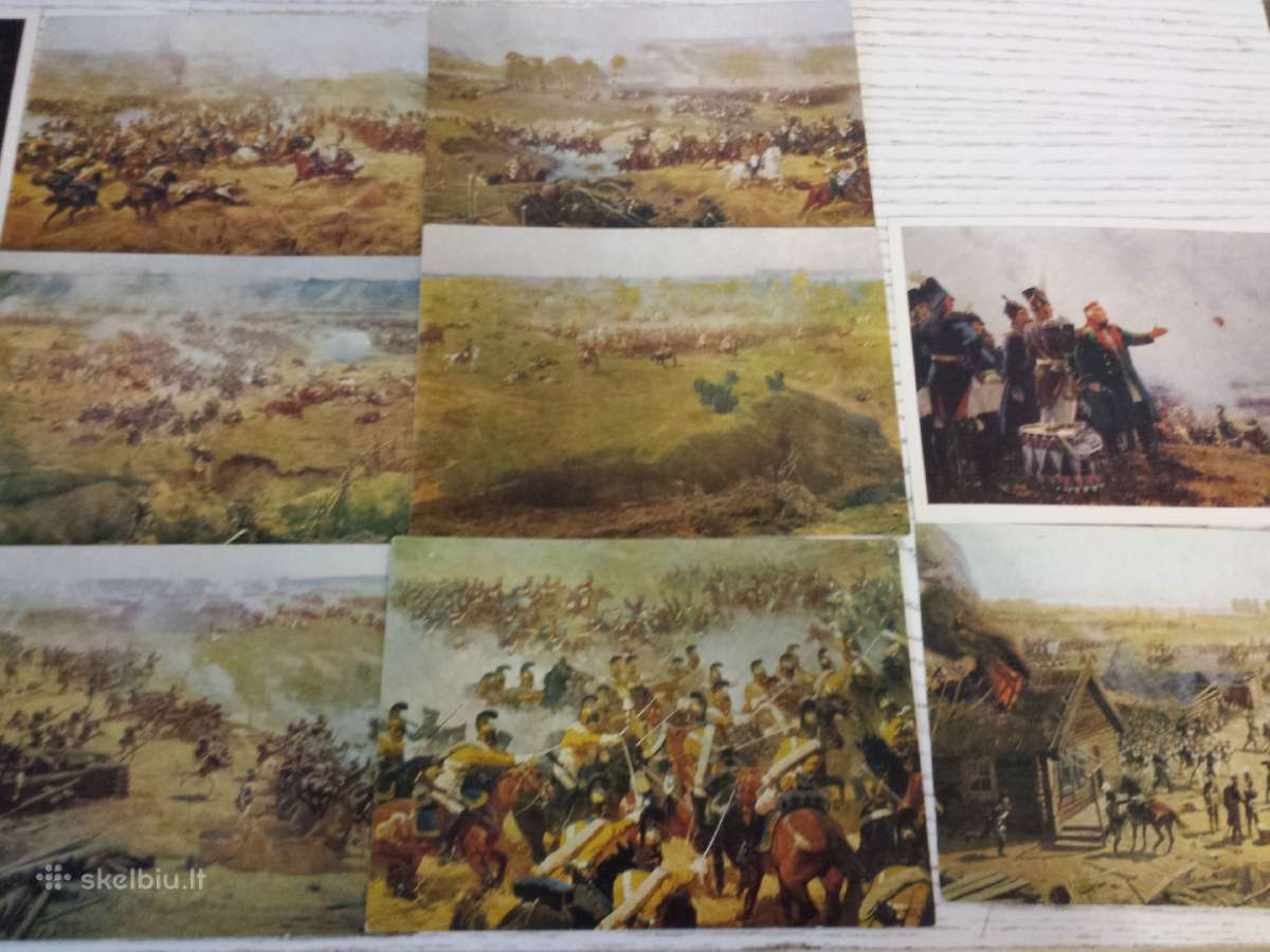 Borodino mūšis atvirutėse 1971 m. - nuotraukos Nr. 2