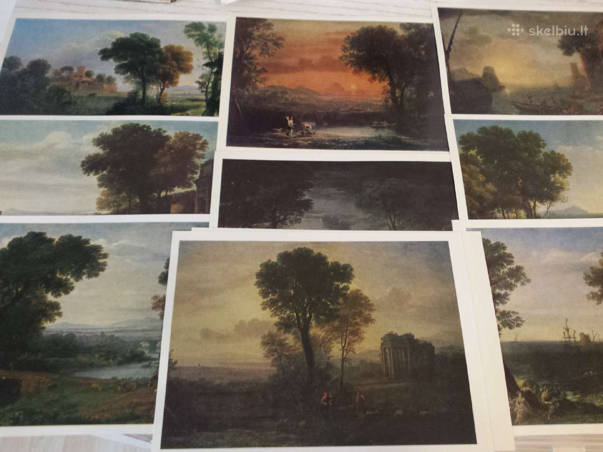 Claude Lorrain tapyba atvirutėse 1987 m. - nuotraukos Nr. 2