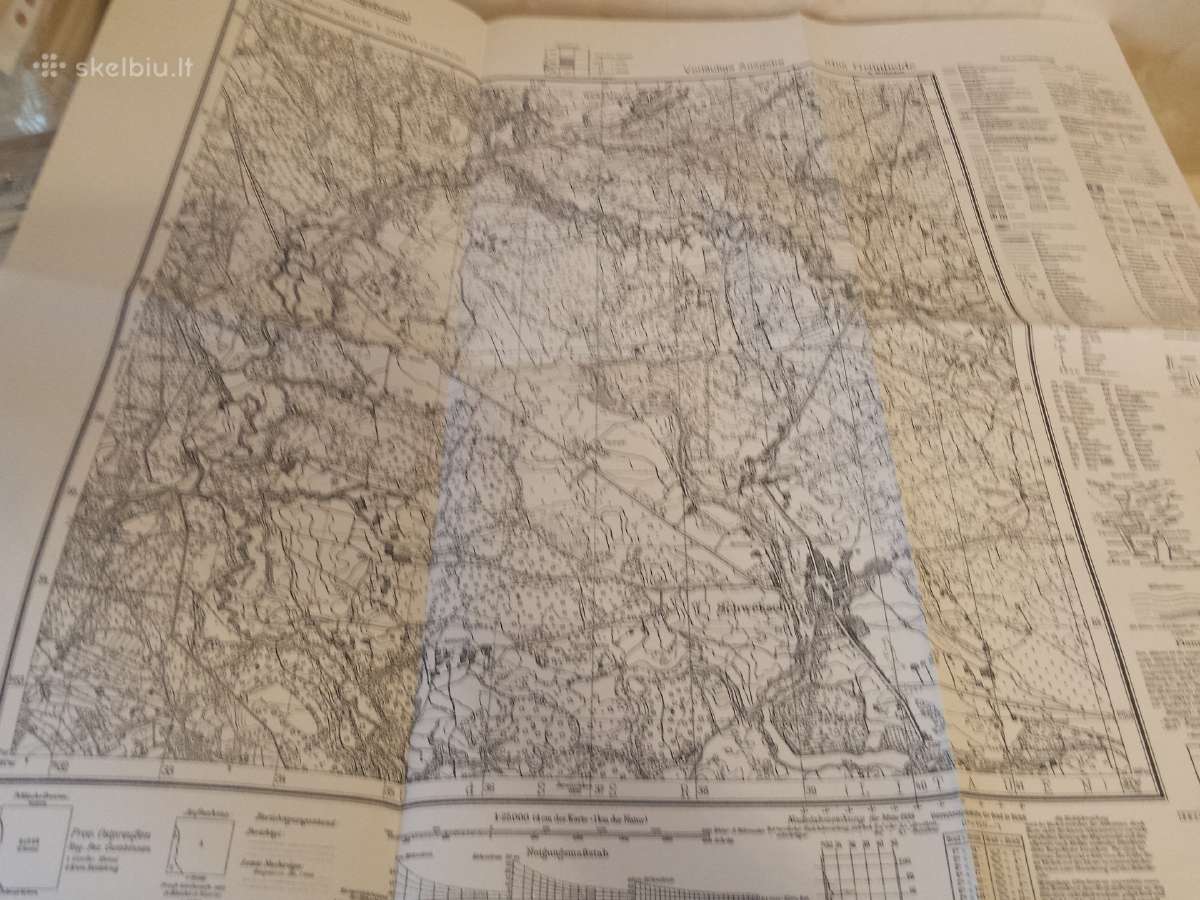 Vilkyčiai, Švėkšna žemėlapio kopija 1941 m. - nuotraukos Nr. 2