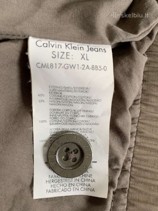 Parduodama nauja Calvin Klein vyr. striuke - nuotraukos Nr. 4