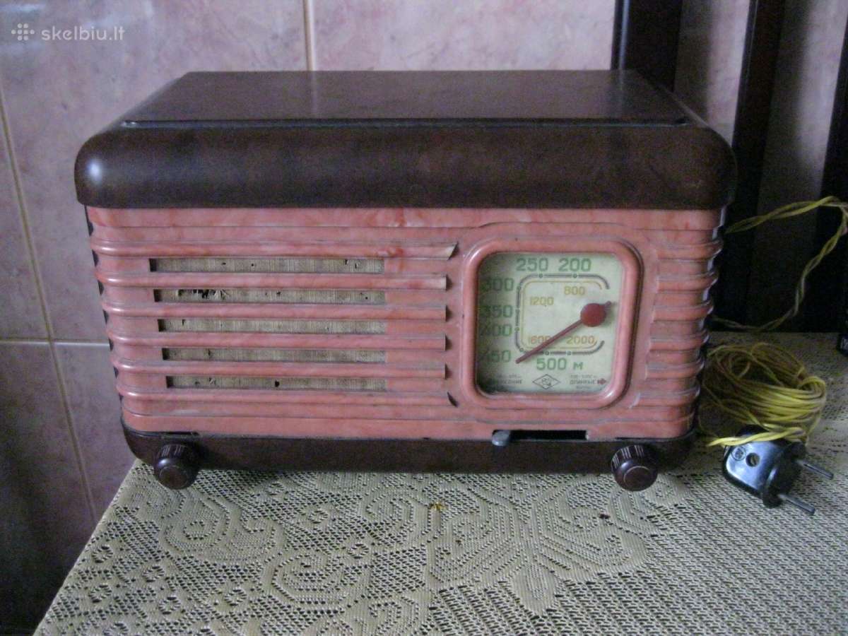 CCCP Radija Moskvich .zr. foto. Veikia.