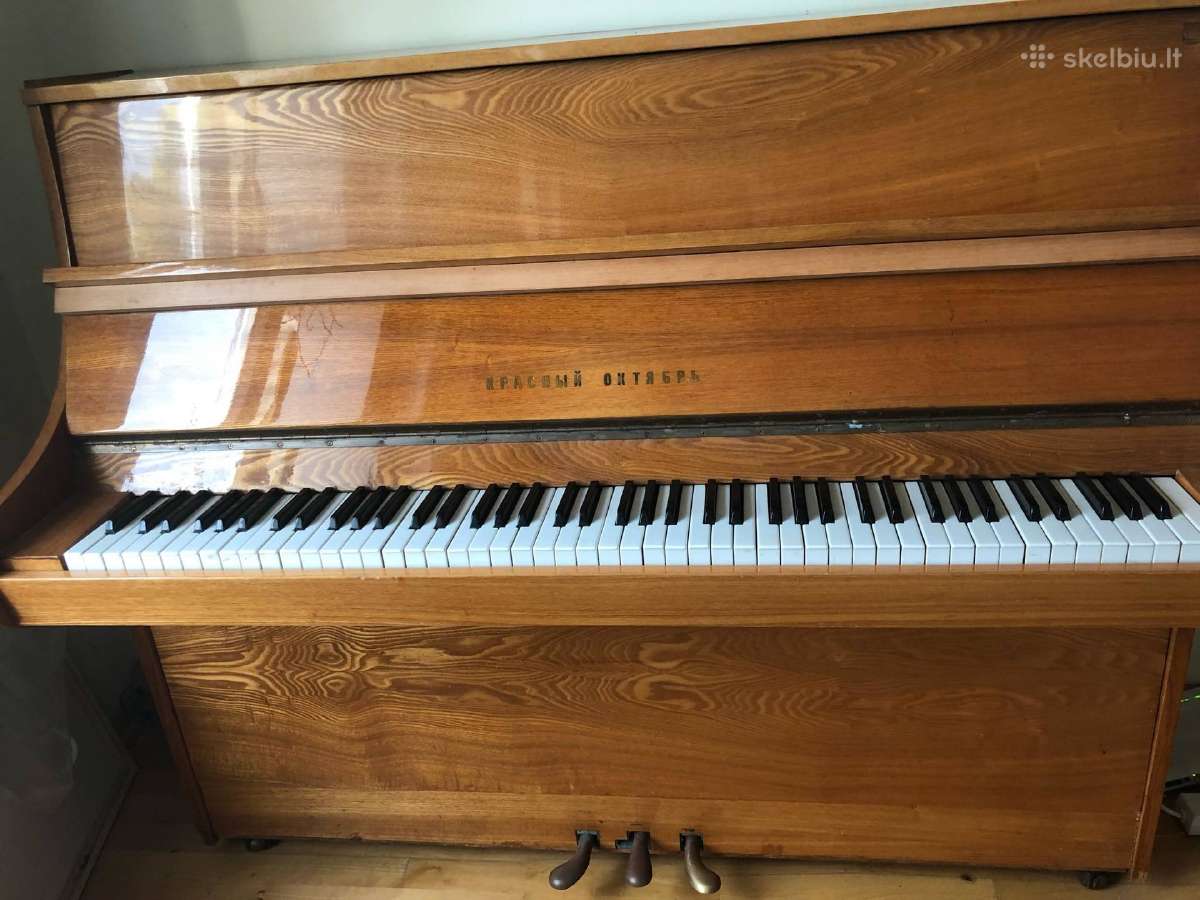 Pianinas Krasnyj Oktiabr - nuotraukos Nr. 2