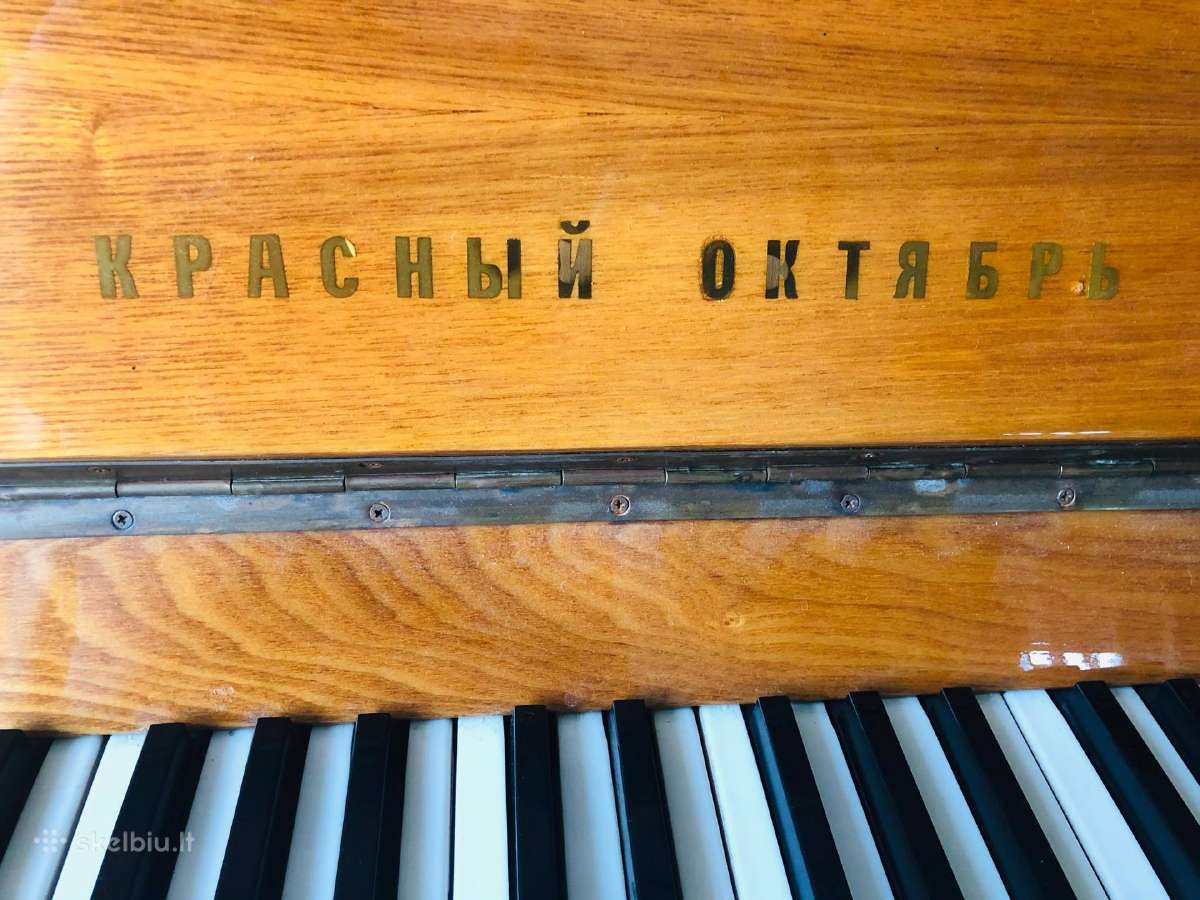 Pianinas Krasnyj Oktiabr - nuotraukos Nr. 3