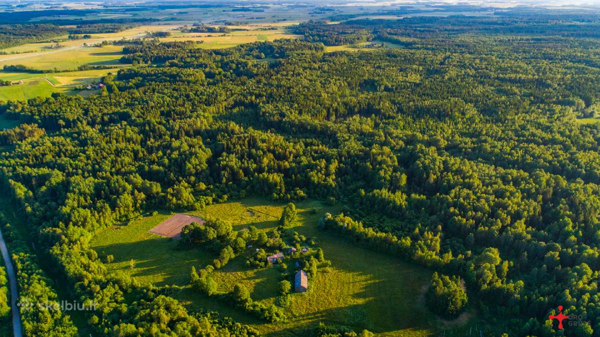 Sodyba su 5,15 ha žemės- arba su 15ha - nuotraukos Nr. 2