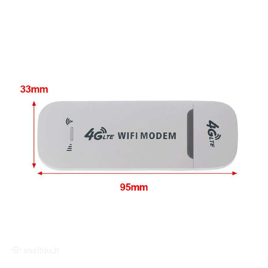 Naujas 3g 4G Lte Usb modemas su Sim kortele - nuotraukos Nr. 4