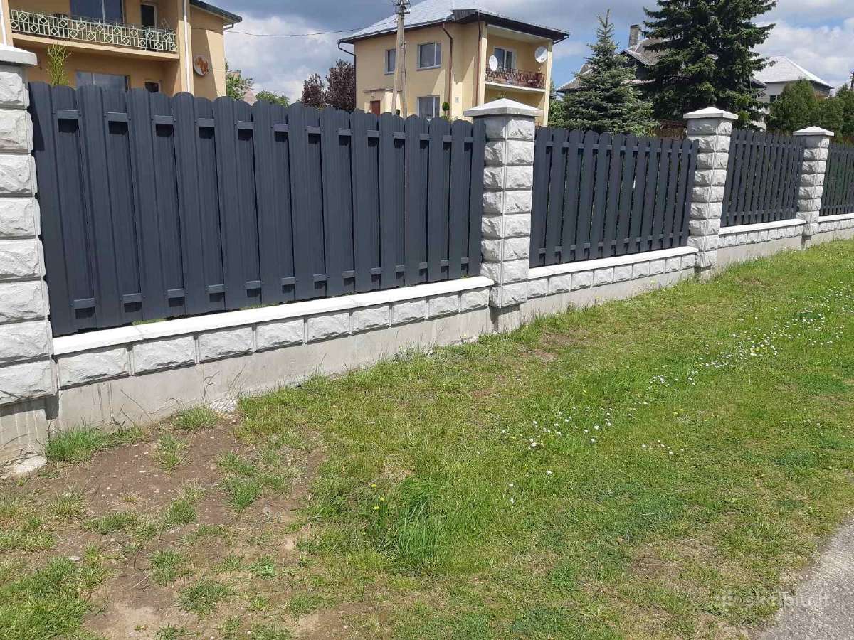 Skardinės Rombo tvoros, Tvoralentės ,Kiemo vartai - nuotraukos Nr. 17