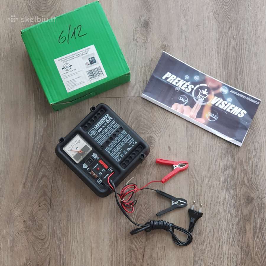 Pigiausiai Impulsinis 6v/12v akumų pakrovėjas! - nuotraukos Nr. 6