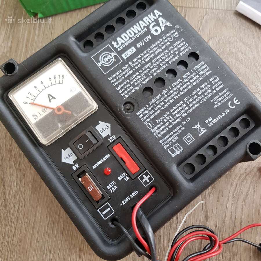 Pigiausiai Impulsinis 6v/12v akumų pakrovėjas! - nuotraukos Nr. 7