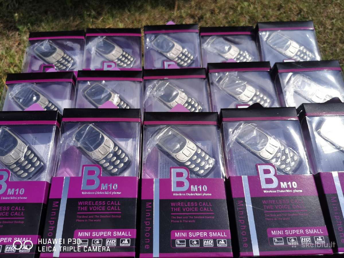 Naujas mini telefonas,telefoniukai Bm10, Bm30 - nuotraukos Nr. 15