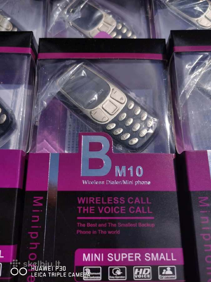 Naujas mini telefonas,telefoniukai Bm10, Bm30 - nuotraukos Nr. 16