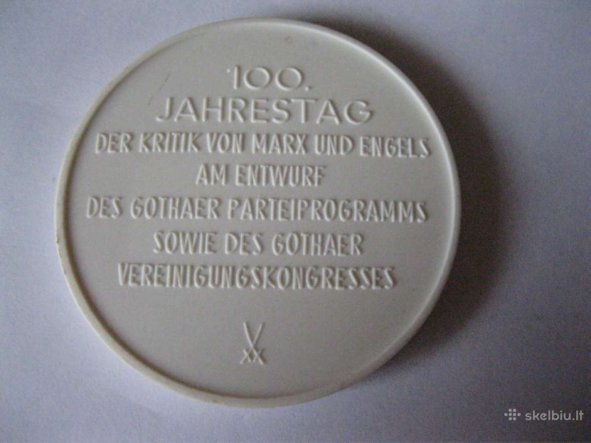 Medalis .zr. foto.vokietija.meisenas. - nuotraukos Nr. 3