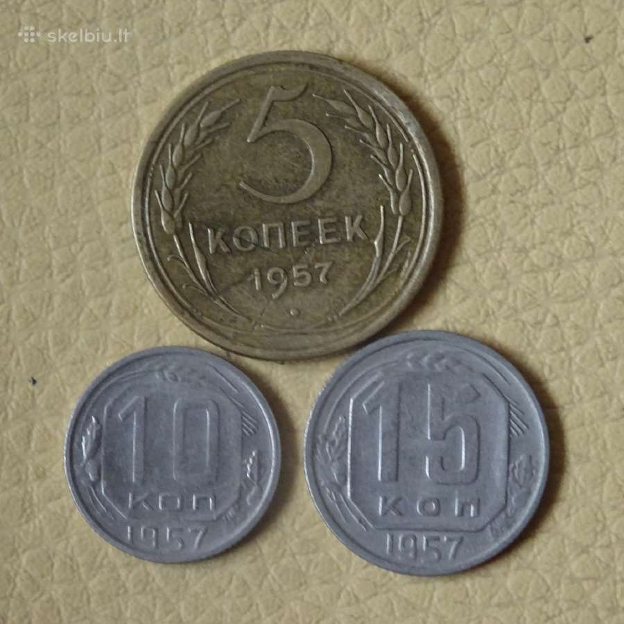 TSRS 1957 metų rinkinukas - 3 eur