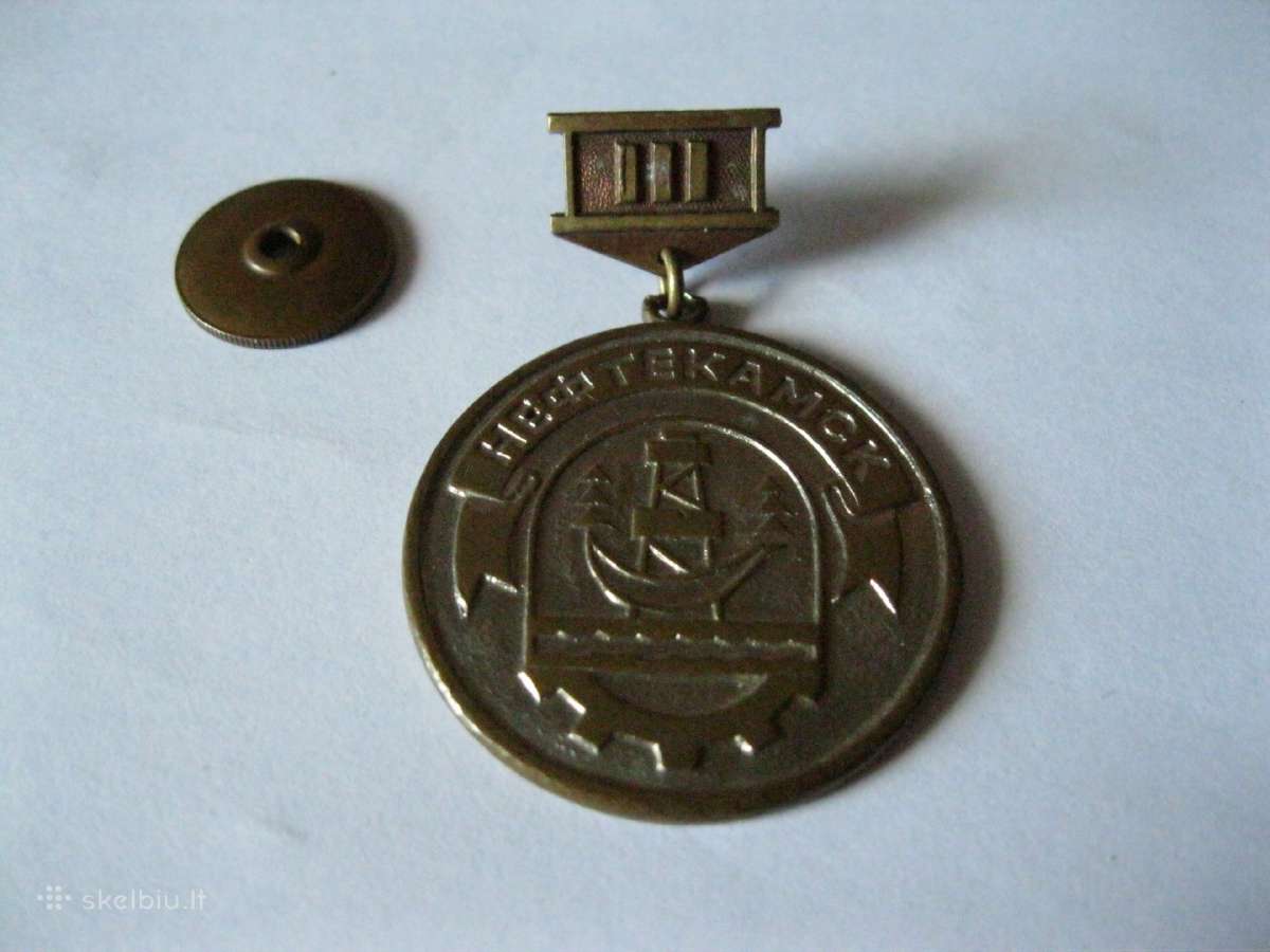 CCCP zenkliukas - medaliukas.zr. foto.sunkaus meta - nuotraukos Nr. 3