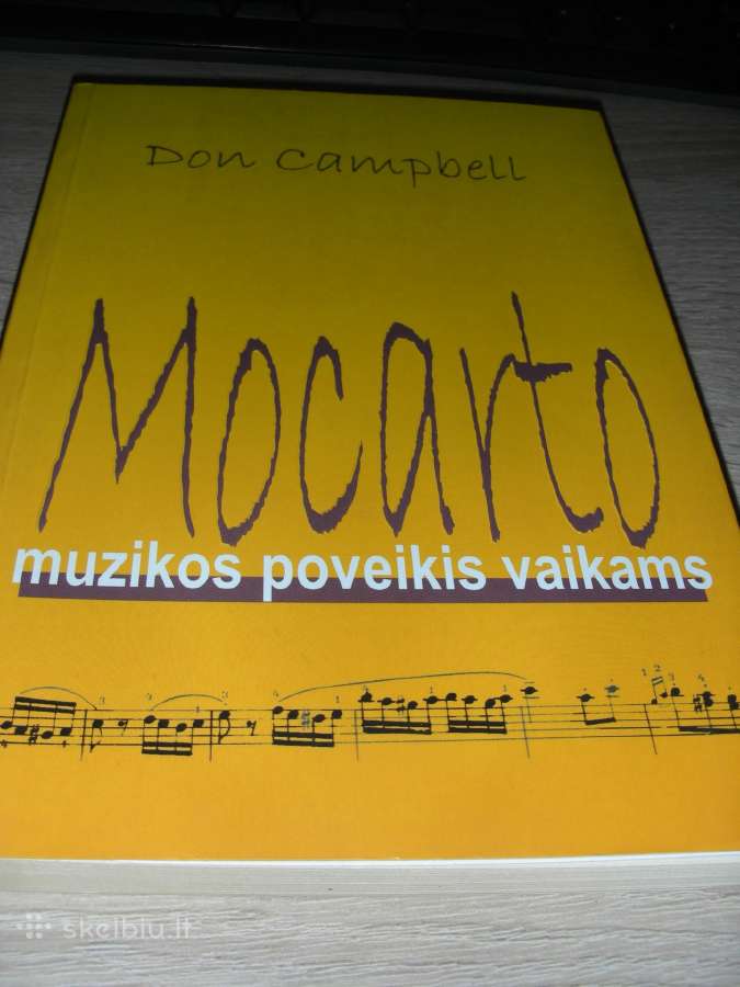 Knyga .Mocarto muzikos poveikis vaikams"