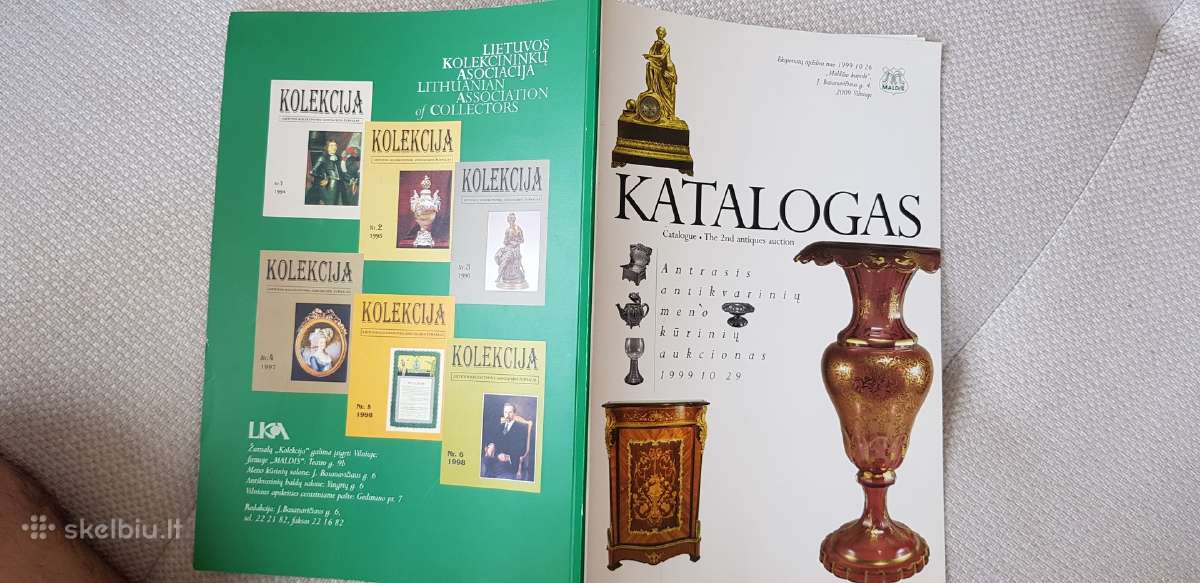 Antikvarinių meno kūrinių aukciono katalogas 1999m - nuotraukos Nr. 5