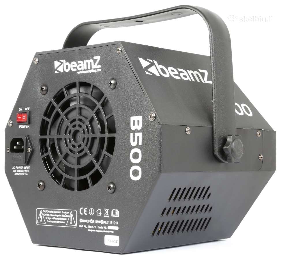 Burbulų mašina Beamz B500 Bubble Machine Medium - nuotraukos Nr. 4