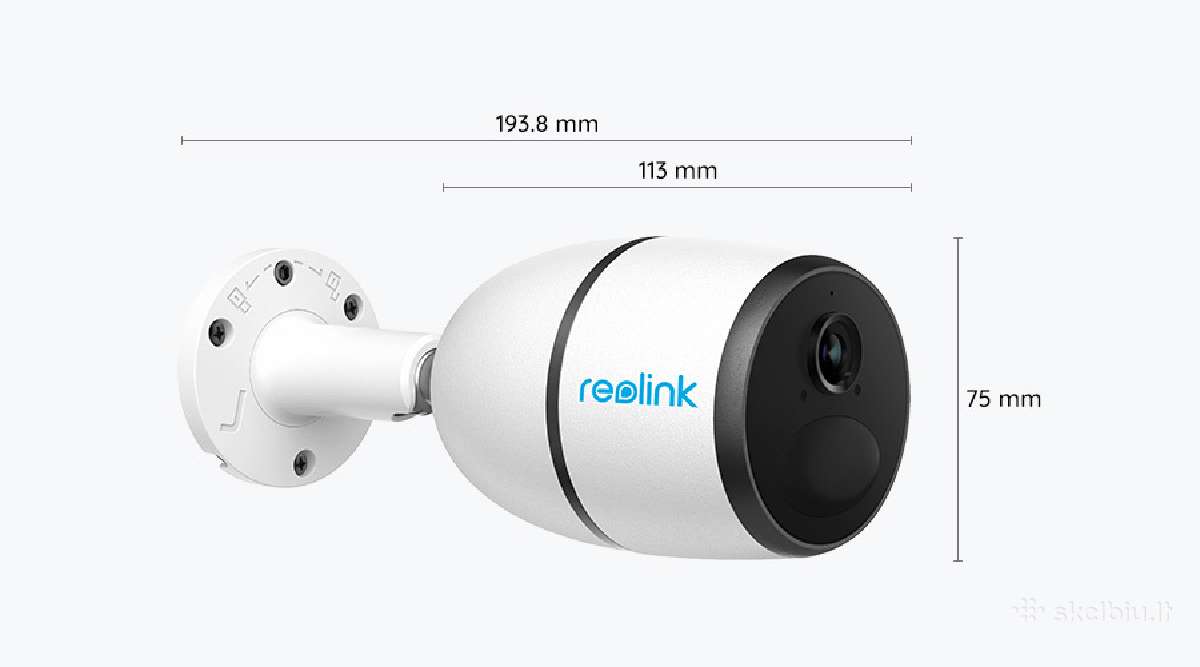 Bevielė lauko kamera Reolink Argus Go Plus 4mp - nuotraukos Nr. 3