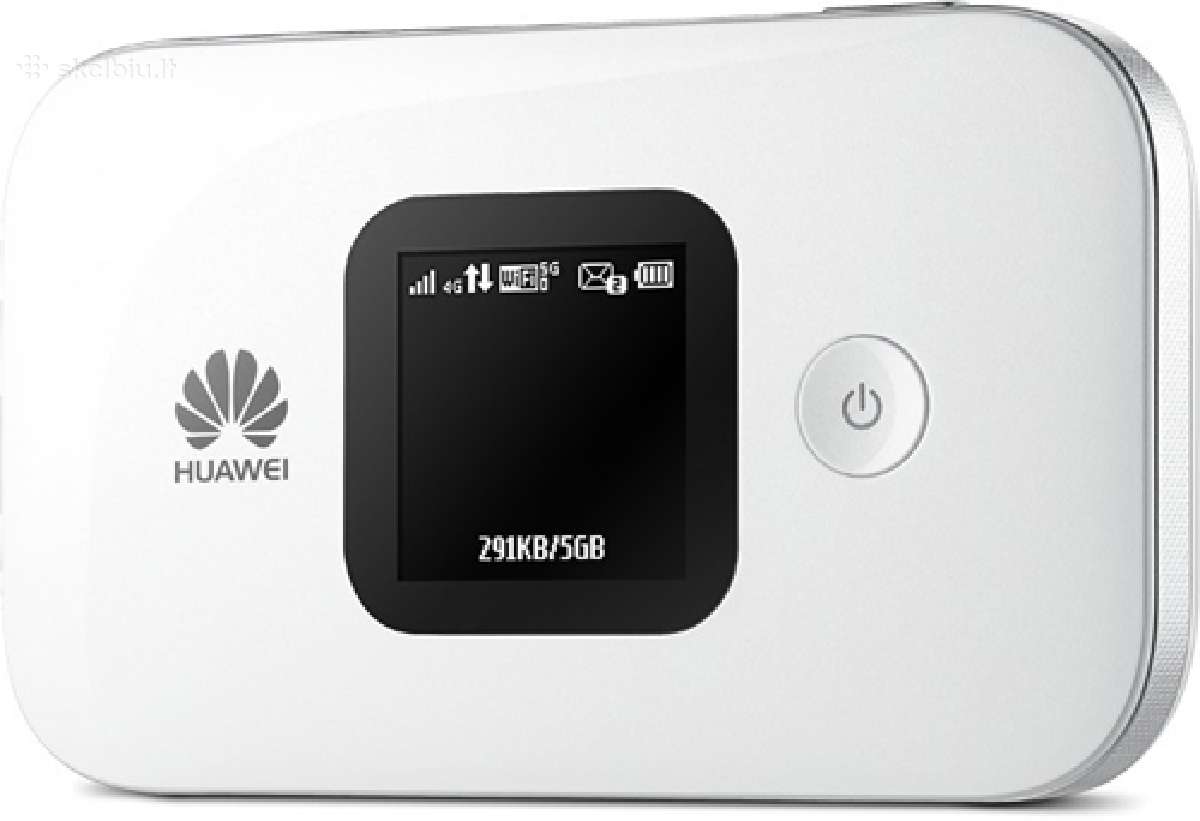 Laisvas Huawei E5577s-321 4G Baltas WiFi Modemas