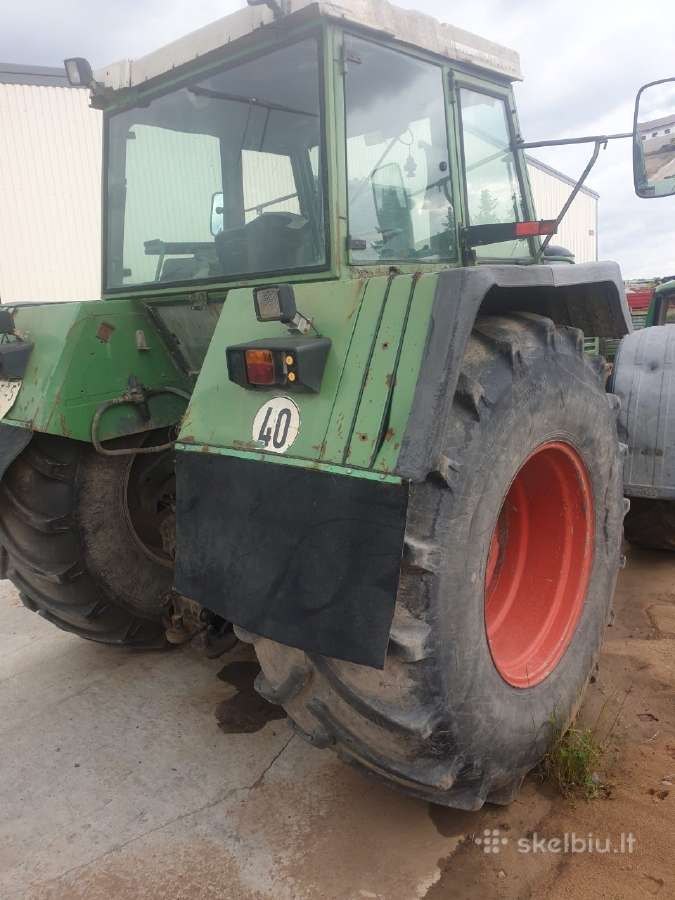 Traktorius Fendt 615 Ardomas Dalimis - nuotraukos Nr. 3