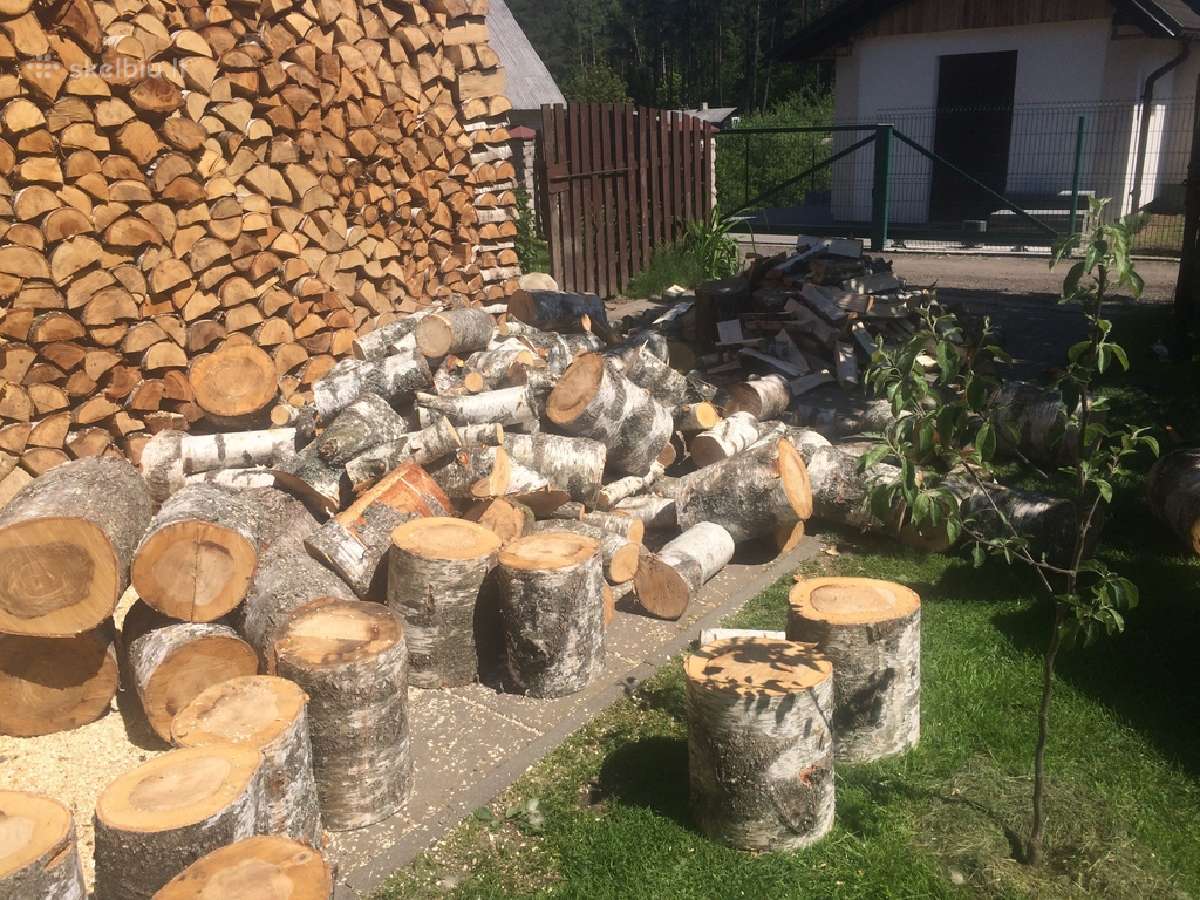 Ivairiu rusiu malkos skaldytos sausos nuo 60 €. 1m - nuotraukos Nr. 3
