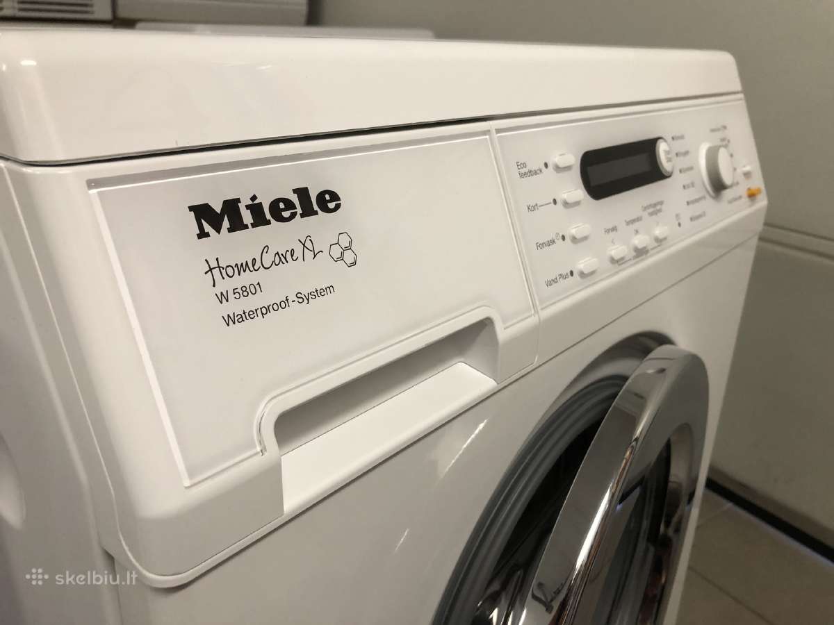 Miele W 5801 Wps Homecare XL - nuotraukos Nr. 5