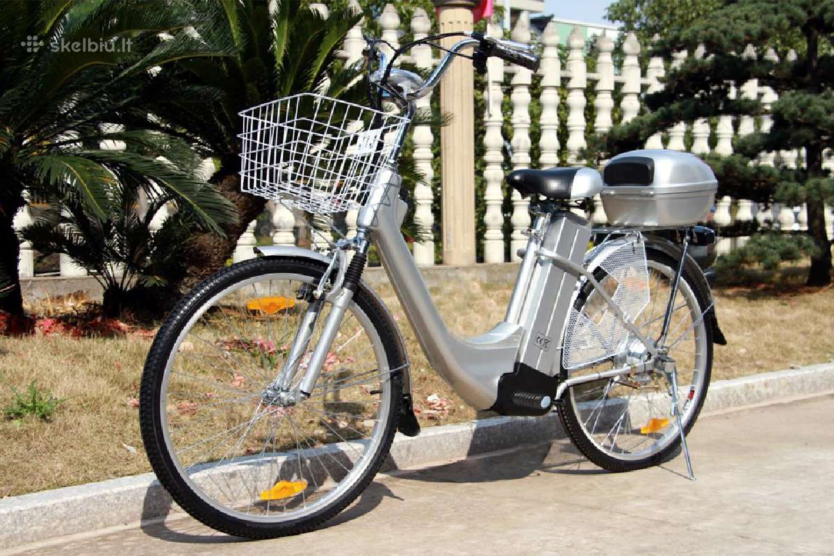 Akcija! Elektrinis mopedas E-scooter 250w