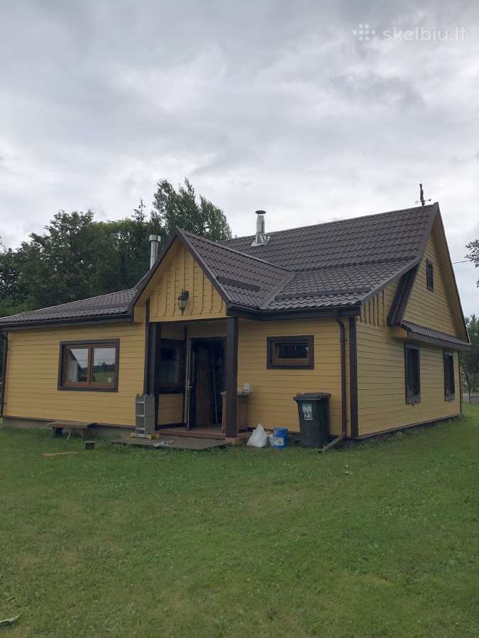 Stogu dažymas. Mediniu namų dažymas - nuotraukos Nr. 26