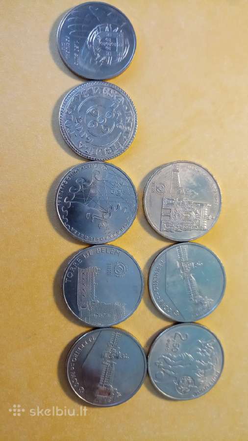 Portugaliskos 2,5 ir 1,5 euro - nuotraukos Nr. 2
